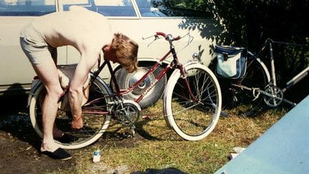les premiers porte velo de voiture