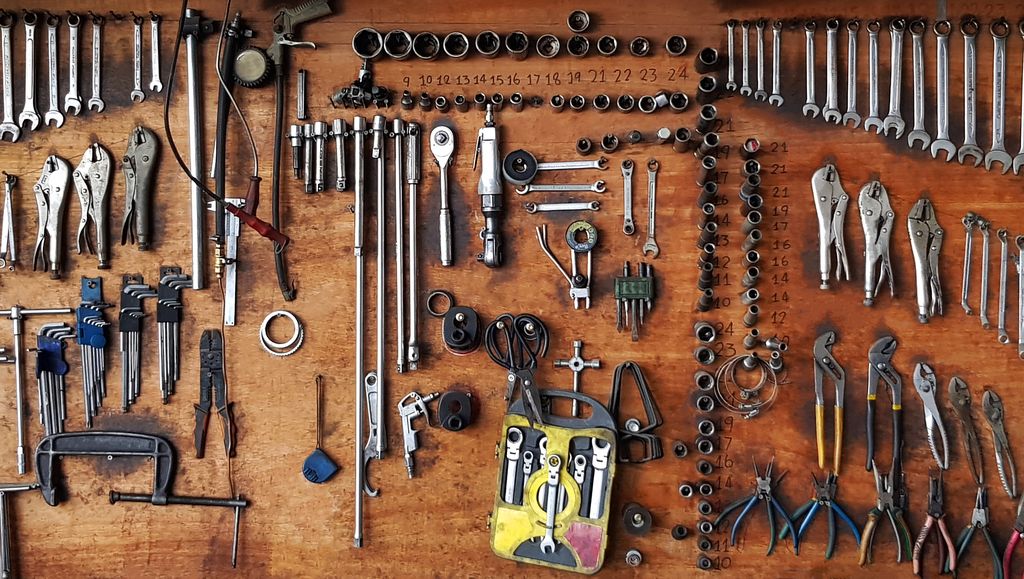 tous les outils pour reparer son velo dans son garage