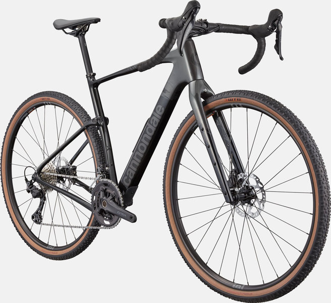 cannondale topstone 3 carbone vu de profil avant