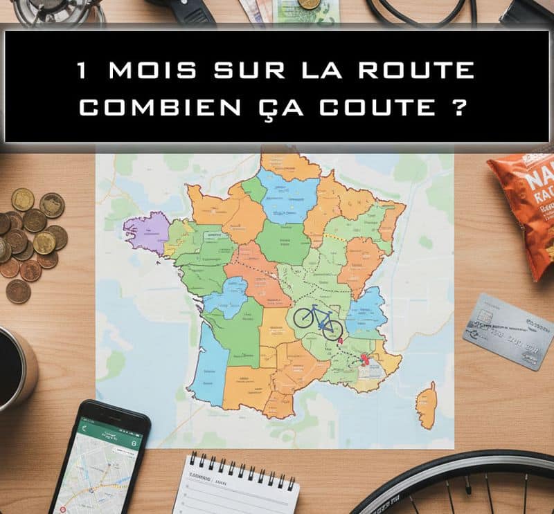 voyager a velo combien ca coute