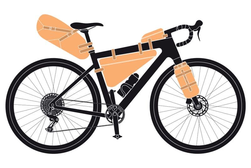 les emplacement de stockage du vélo