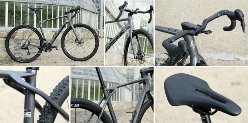 plusieurs photos de detail du gravel lapierre crosshill