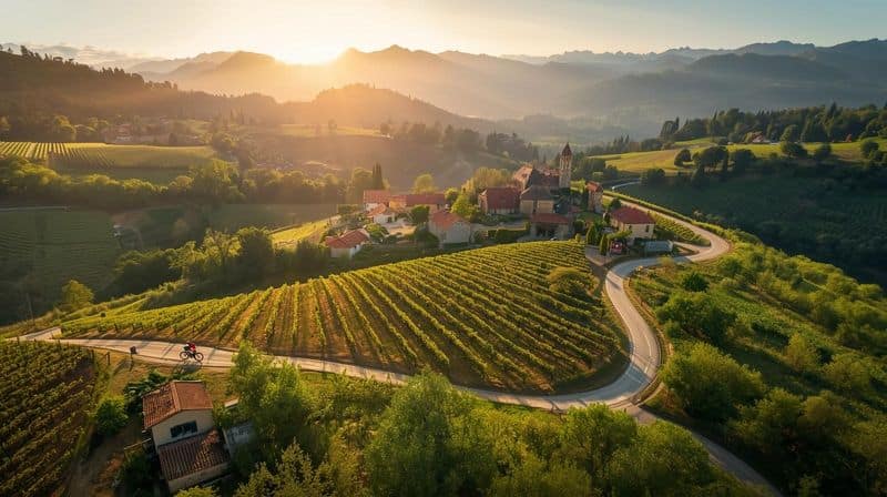 top 5 voyage a velo itineraire sur une semaine