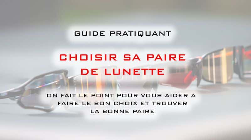 guide lunette velo gravel