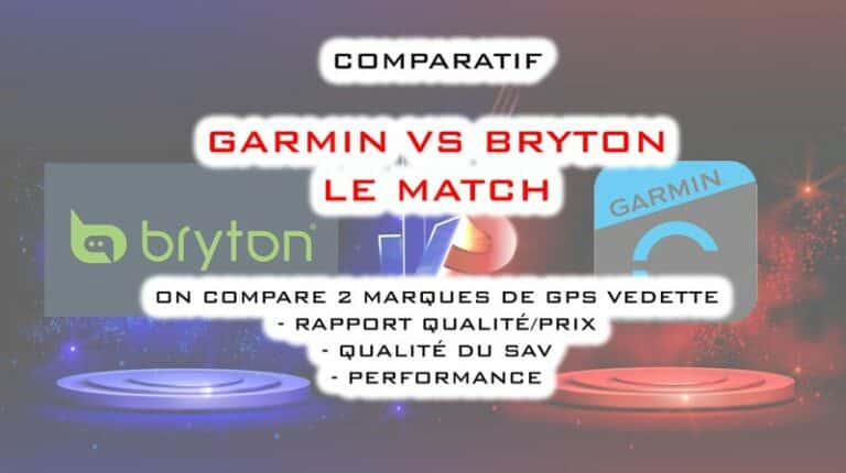 comparatif de gps garmin bryton