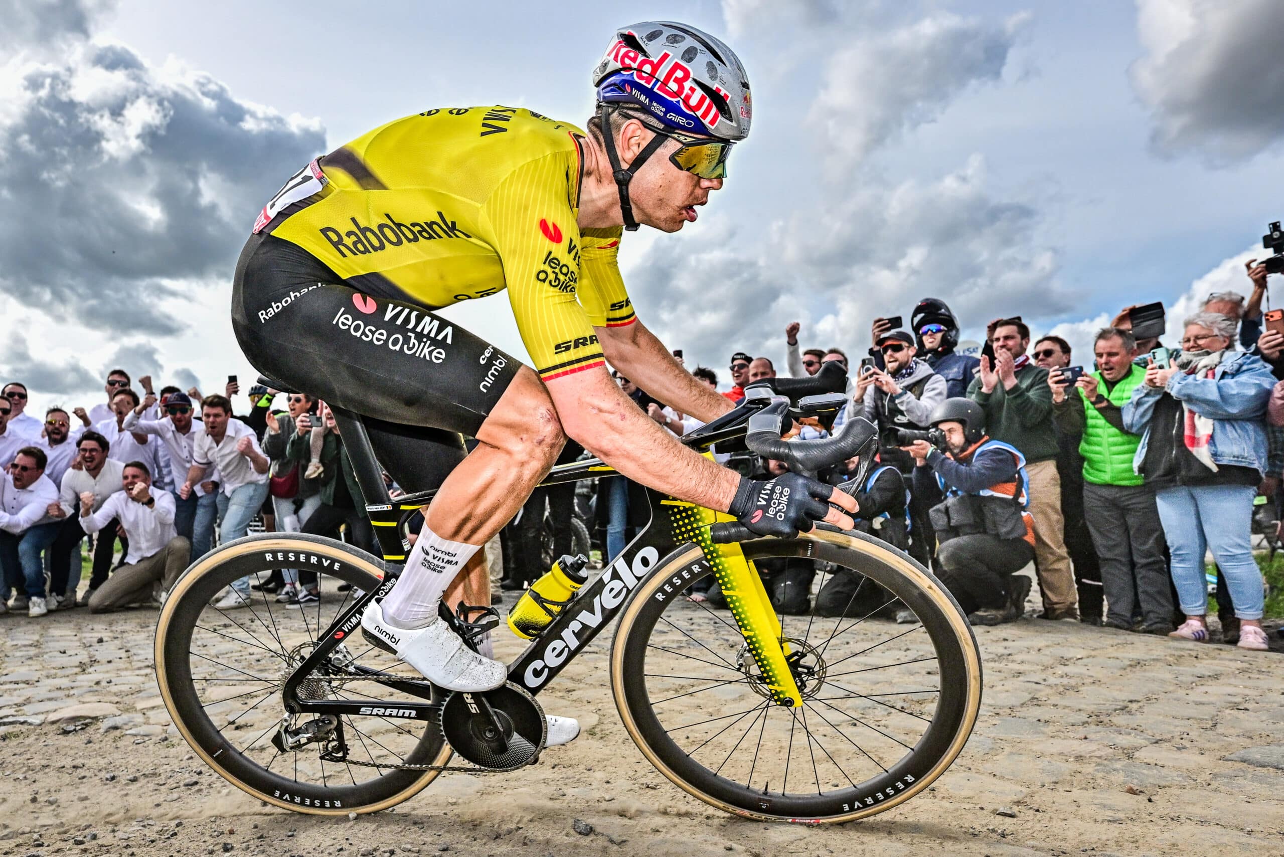 photo de Wout-van-Aert-victoire-gravel-MarlyGrav